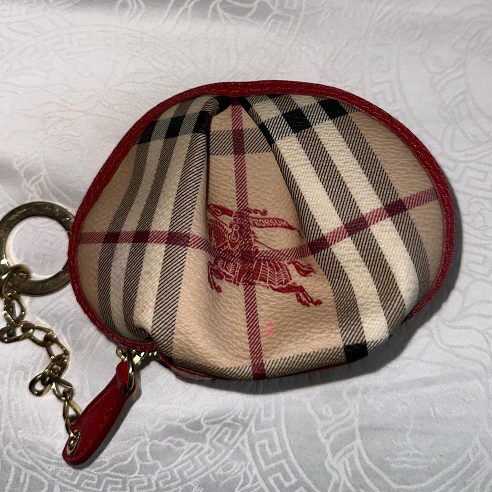 Burberry coin pouch